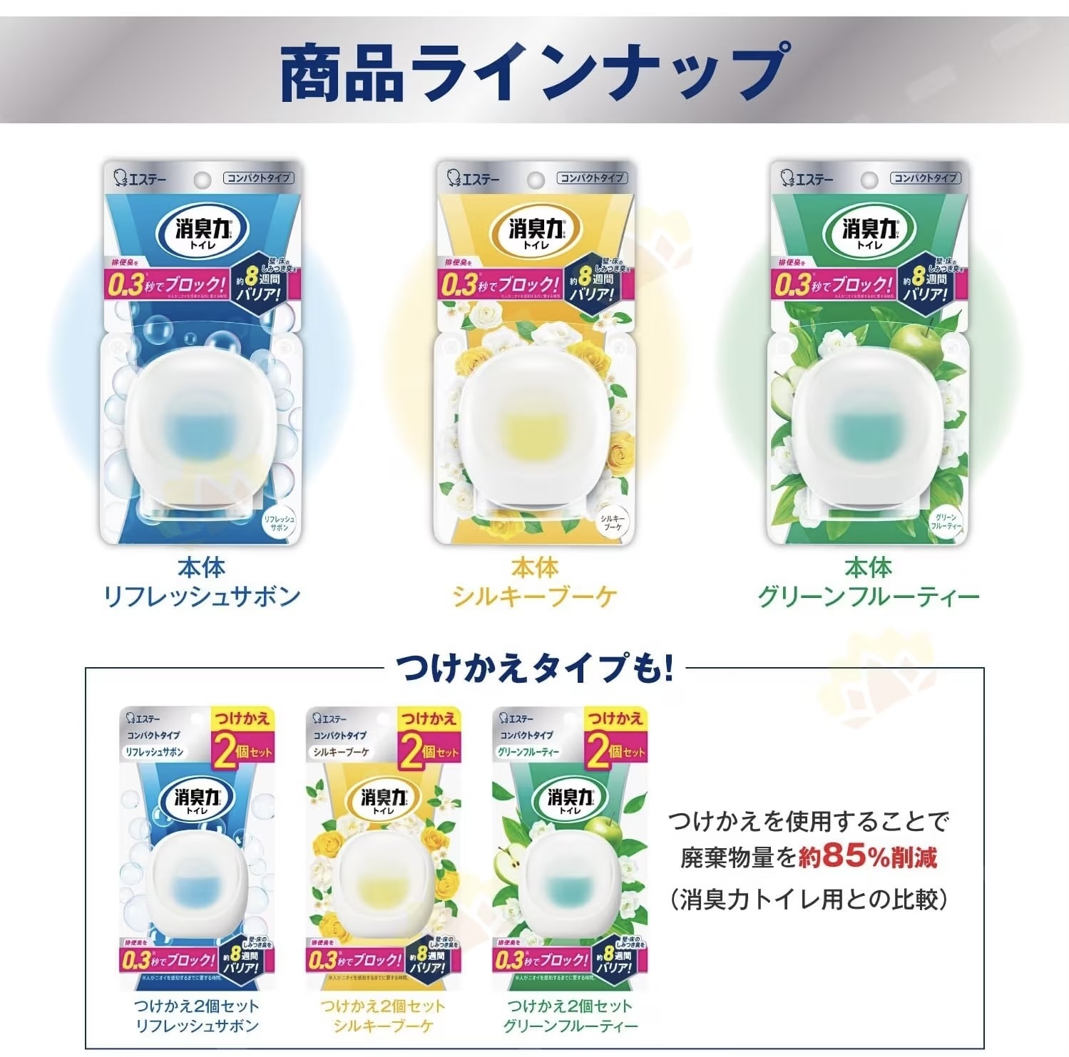 JP 消臭力 廁所除臭強力盒2.0 4901 TK250113