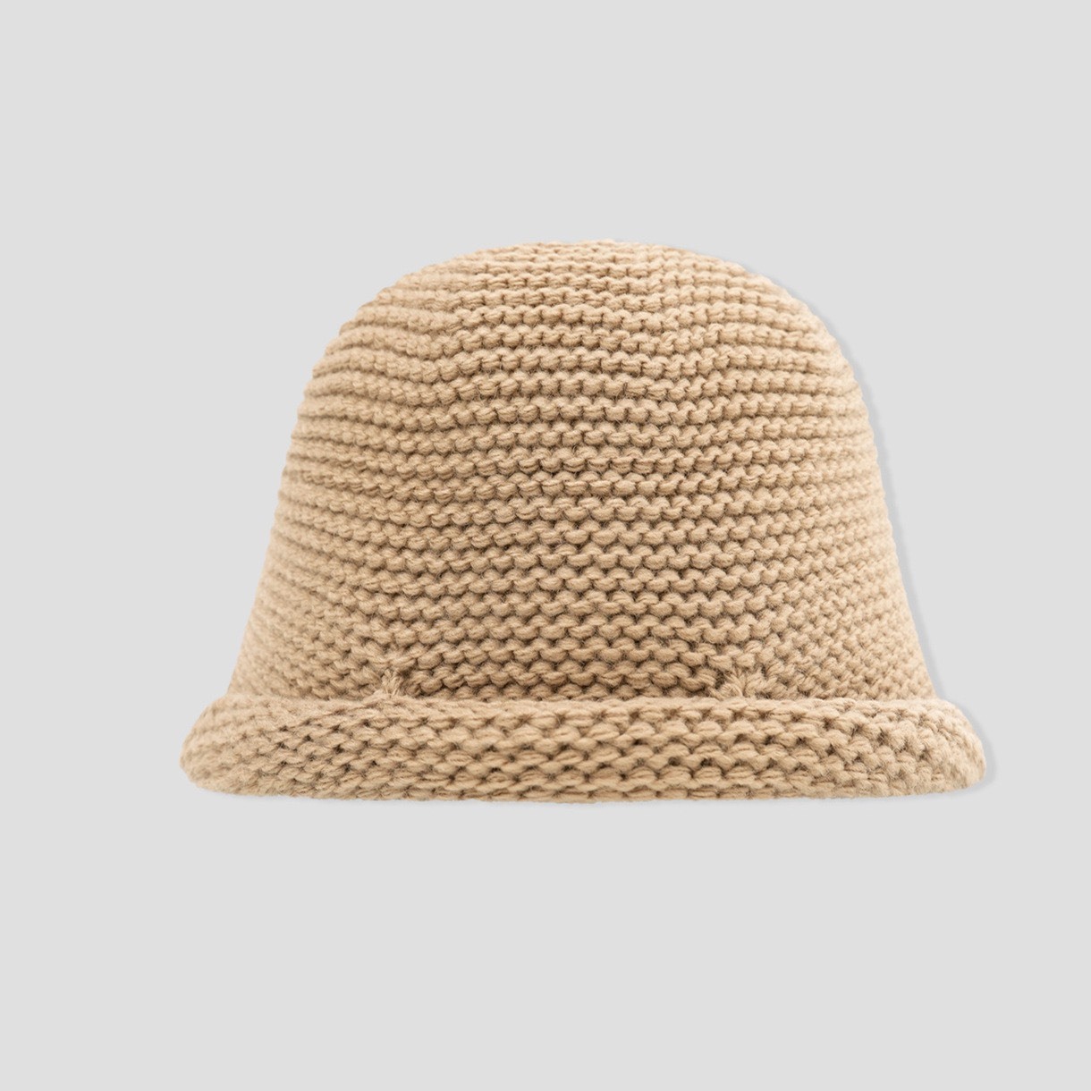 No.9219 羊毛捲邊針織水桶帽