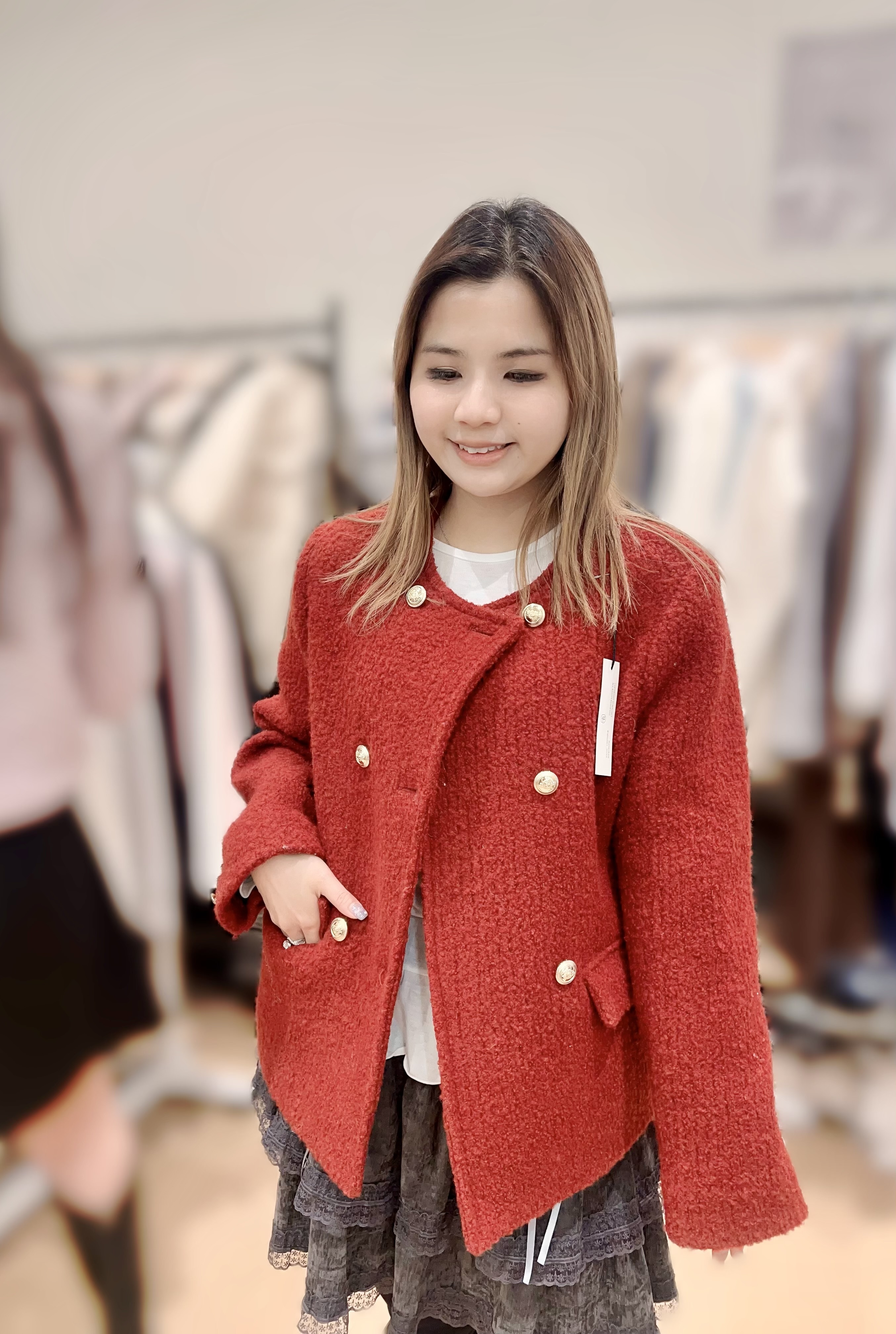 MG02  羊毛100%  胸 41 長24  $1099 (一口價)