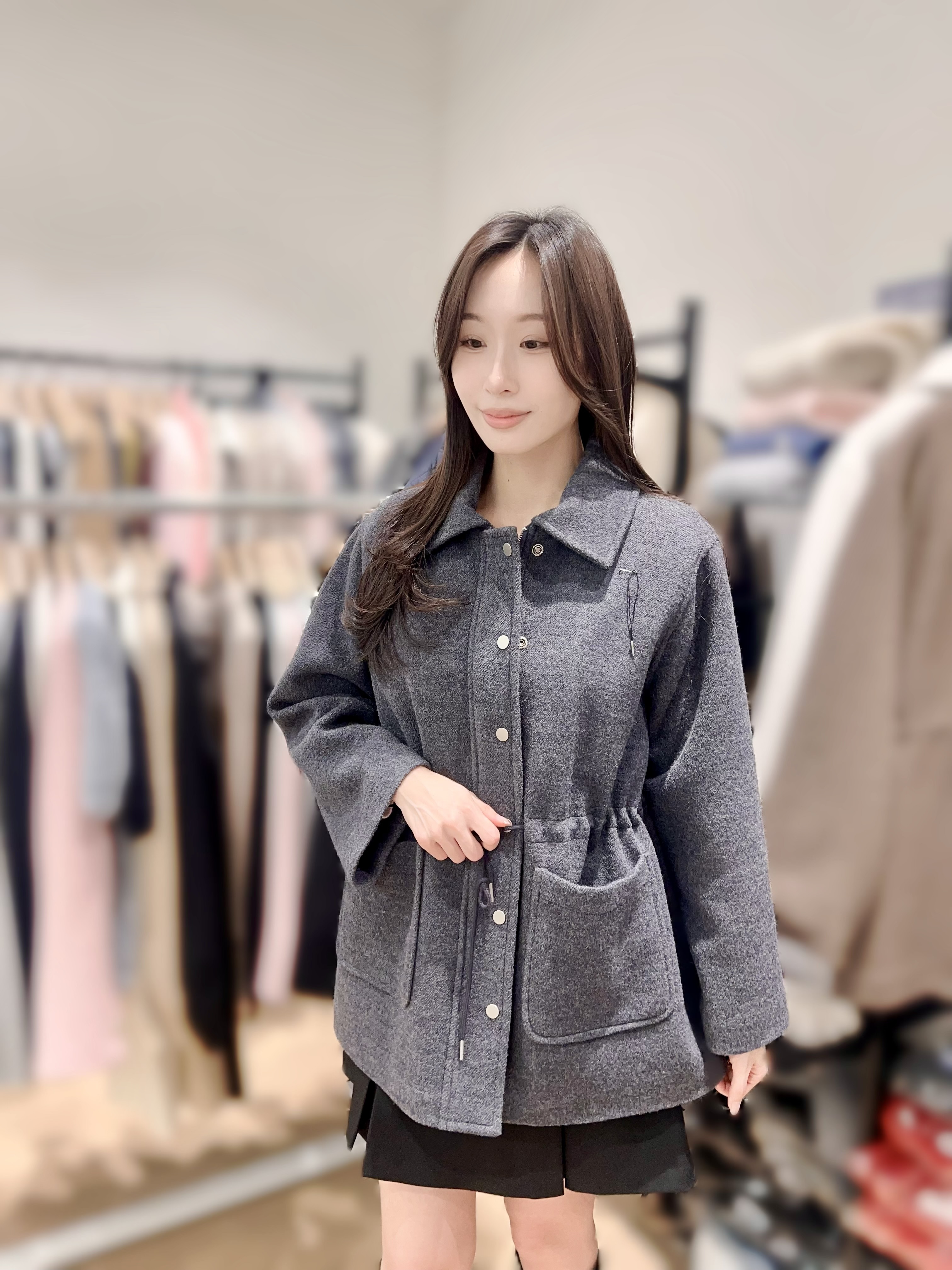 MG03   高質羊毛褸 80%   胸 46 長30 $1299 (一口價)