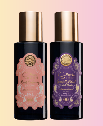 TR006 Silllk 健胸緊緻身體護理精油120ML+照人光彩身體護理精油120ML