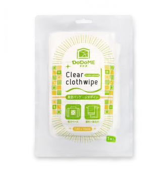 TS015 DoDoME 即棄戶外旅行毛巾 (1片裝) 真空包裝