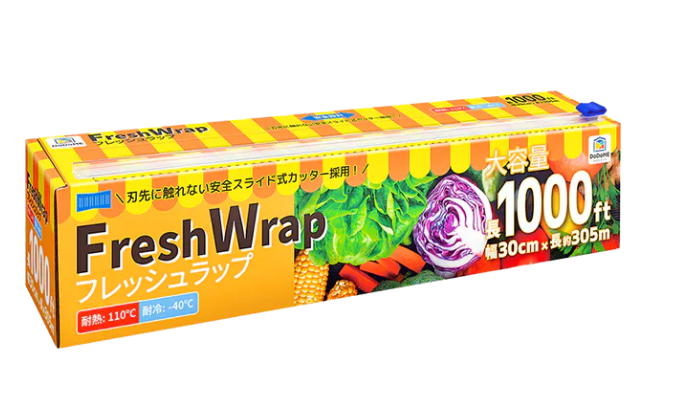 TS014 DoDoME 食品級可降解保鮮膜 (1000呎)