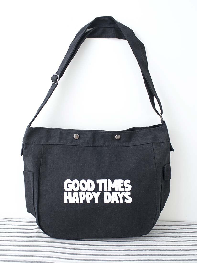 小旅行文青帆布肩背包(3色)