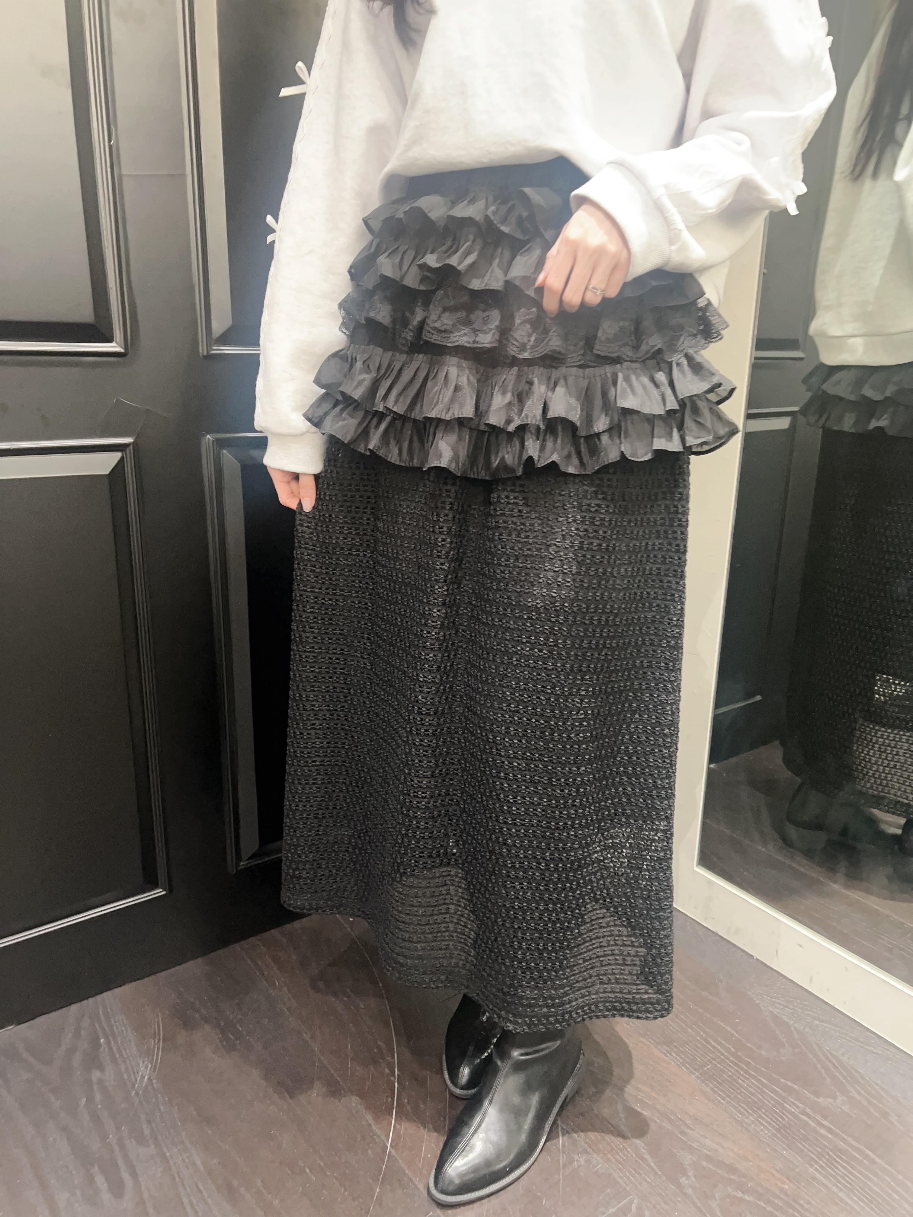 MM68   高質LACE長裙   腰 25-44 HIP52 長36.5  $699 (一口價)