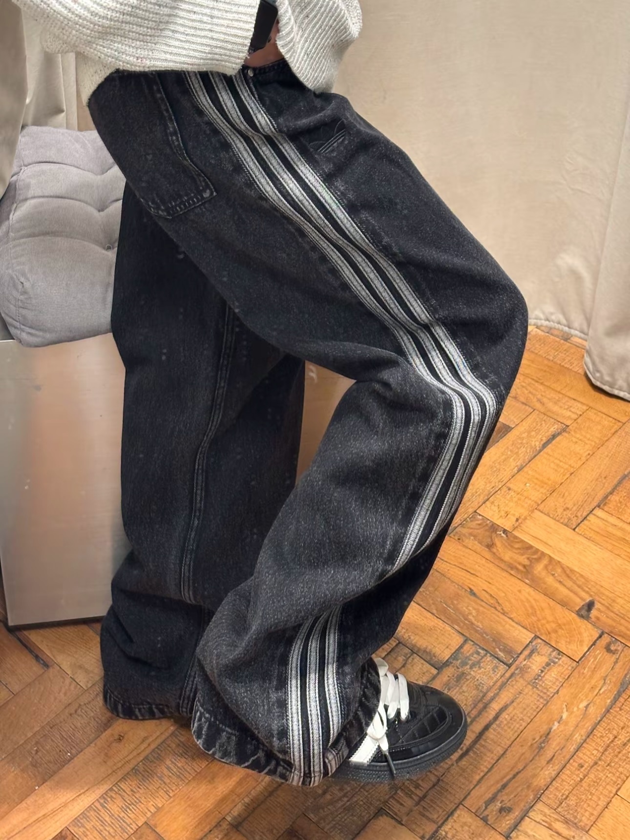 Adidas Originals FW25 FIREBIRD ADICOLOR PANTS 寬鬆長褲