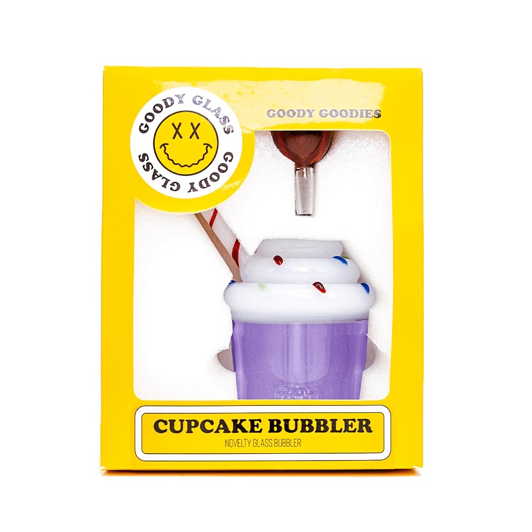 GOODY GLASS CUPCAKE BUBBLER