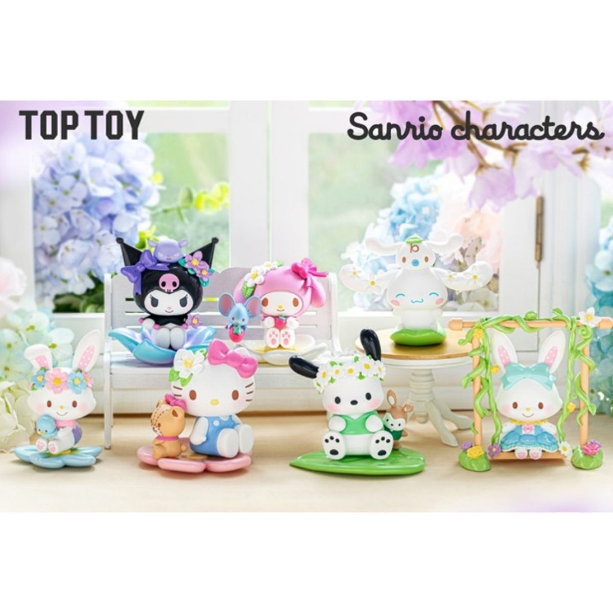 Sanrio characters花意系列手辦盲盒