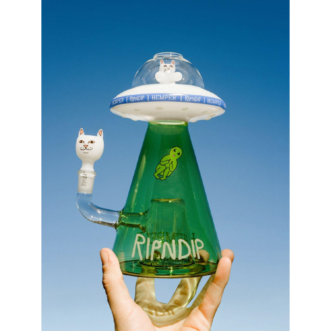 RIPNDIP X HEMPER LORD NERMAL UFO XL BONG