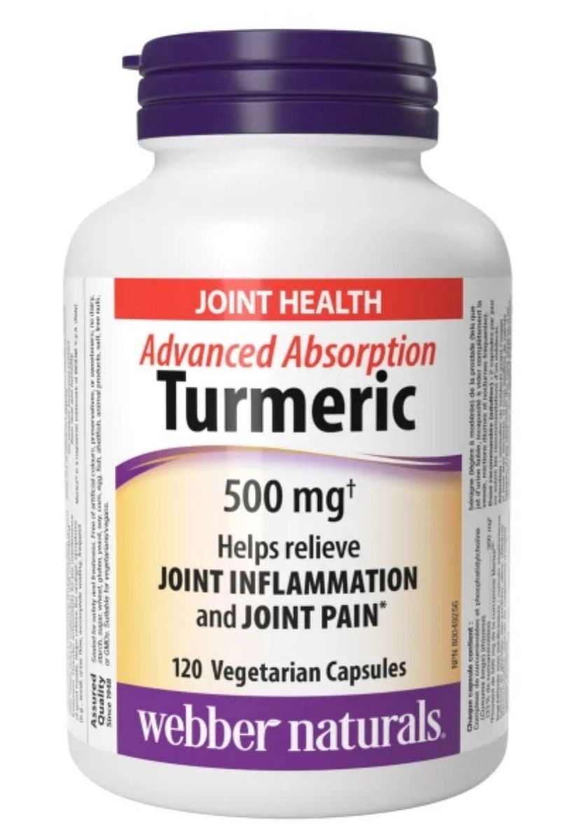 Webber Naturals 薑黃素 120粒 CC78