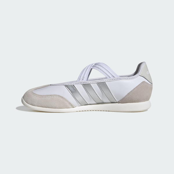 Adidas 愛迪達 Barreda Mary Jane HQ7400 女 休閒鞋 瑪莉珍鞋 舒適 白 銀
