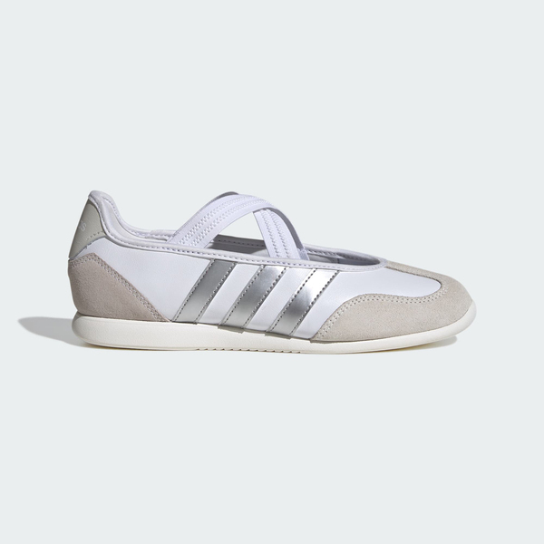 Adidas 愛迪達 Barreda Mary Jane HQ7400 女 休閒鞋 瑪莉珍鞋 舒適 白 銀