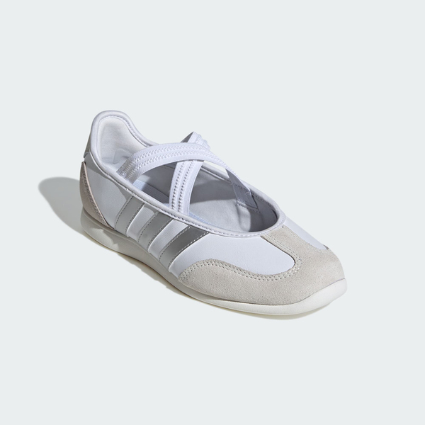 Adidas 愛迪達 Barreda Mary Jane HQ7400 女 休閒鞋 瑪莉珍鞋 舒適 白 銀