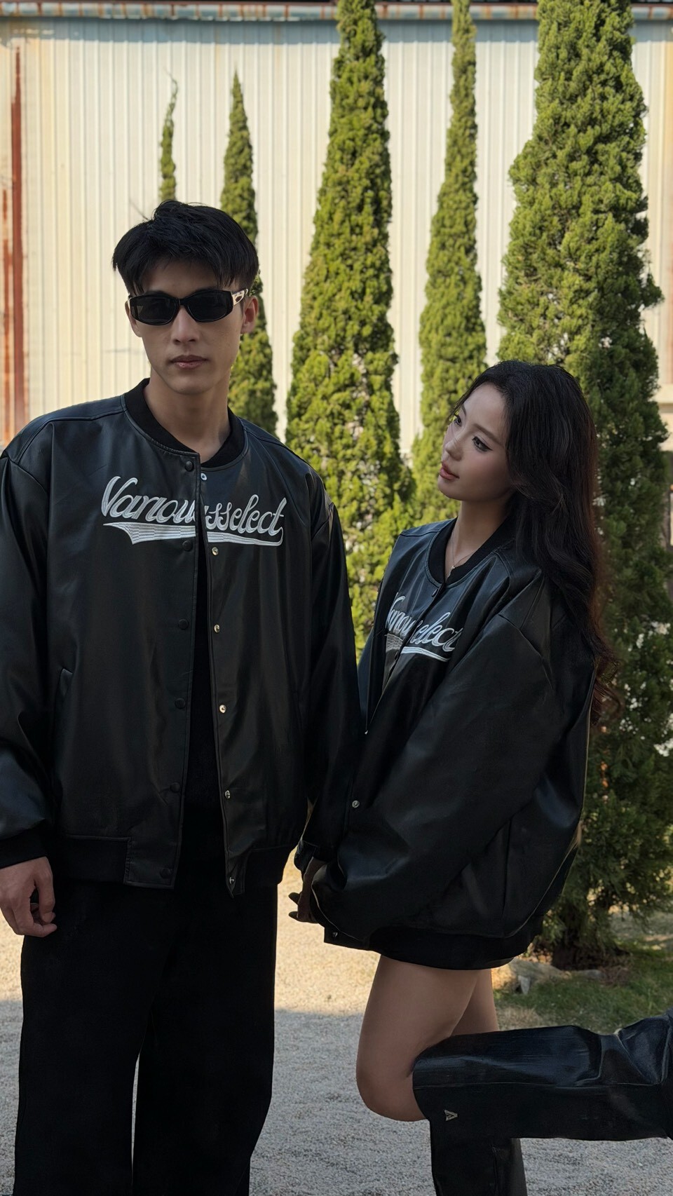 美式徽章 • American Emblem｜刺繡皮外套(正常版)