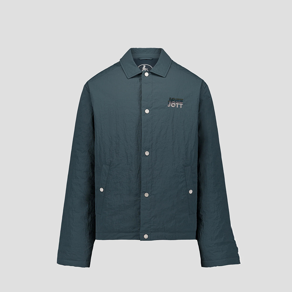【JOTT】BER教練風襯衫風衣夾克男(青石藍)