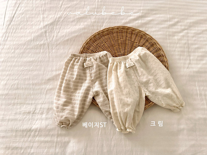 正韓春valu_bebe 兩色縮腳蘿蔔褲