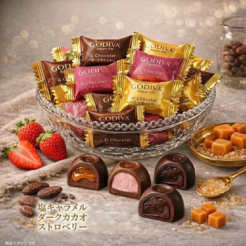 (預購商品) 日本 大容量 Godiva 綜合巧克力 33入