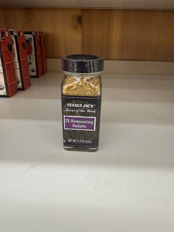 [U] CW TRADER JOE'S SPICES OF THE WORLD, 21 SEASONING SALUTE, 00073448 (UCW117)
