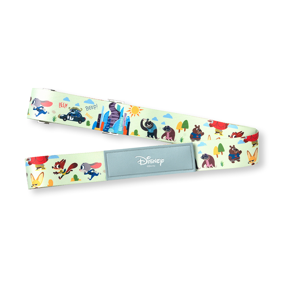 Disney 動物方城市2-造型行李束帶【正版授權】