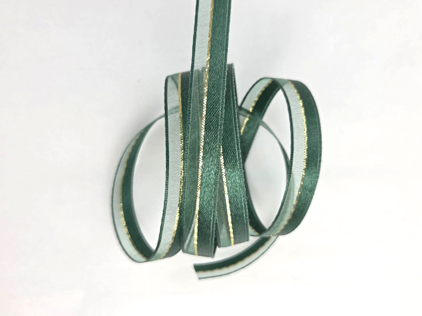 金銀線緞面網紗/陰陽帶