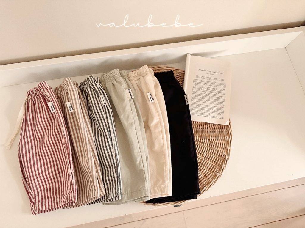 正韓春valu_bebe 六色日系穿搭直筒褲