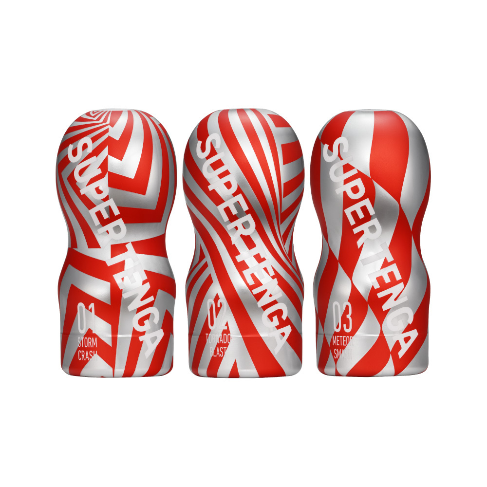 【官網限定】SUPER TENGA 超級杯 3入套組