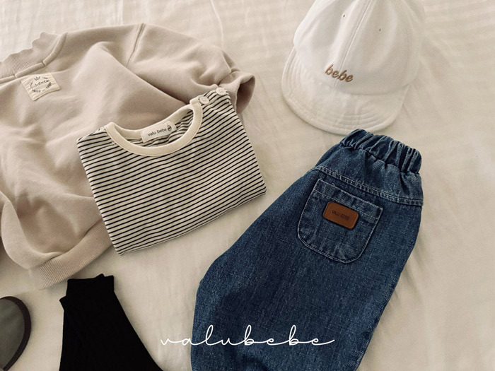 正韓春valu_bebe 兩色蘿蔔牛仔褲