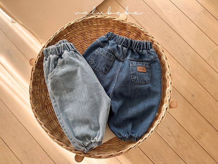 正韓春valu_bebe 兩色蘿蔔牛仔褲