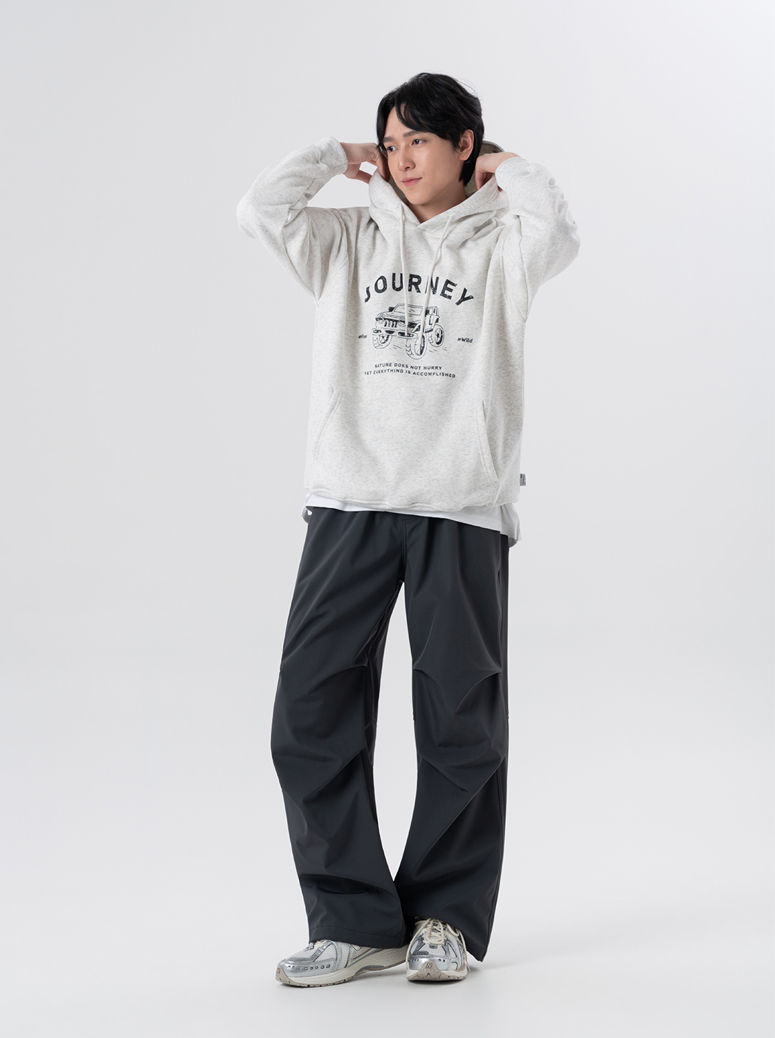 戶外酷車印花帽TEE