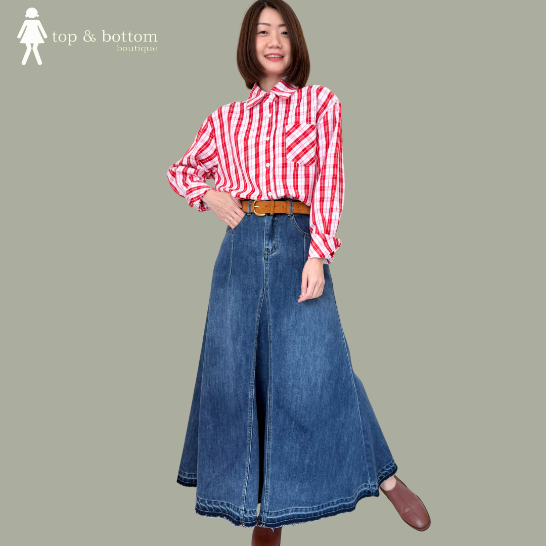 LONG SLEEVE CHECKED SHIRT