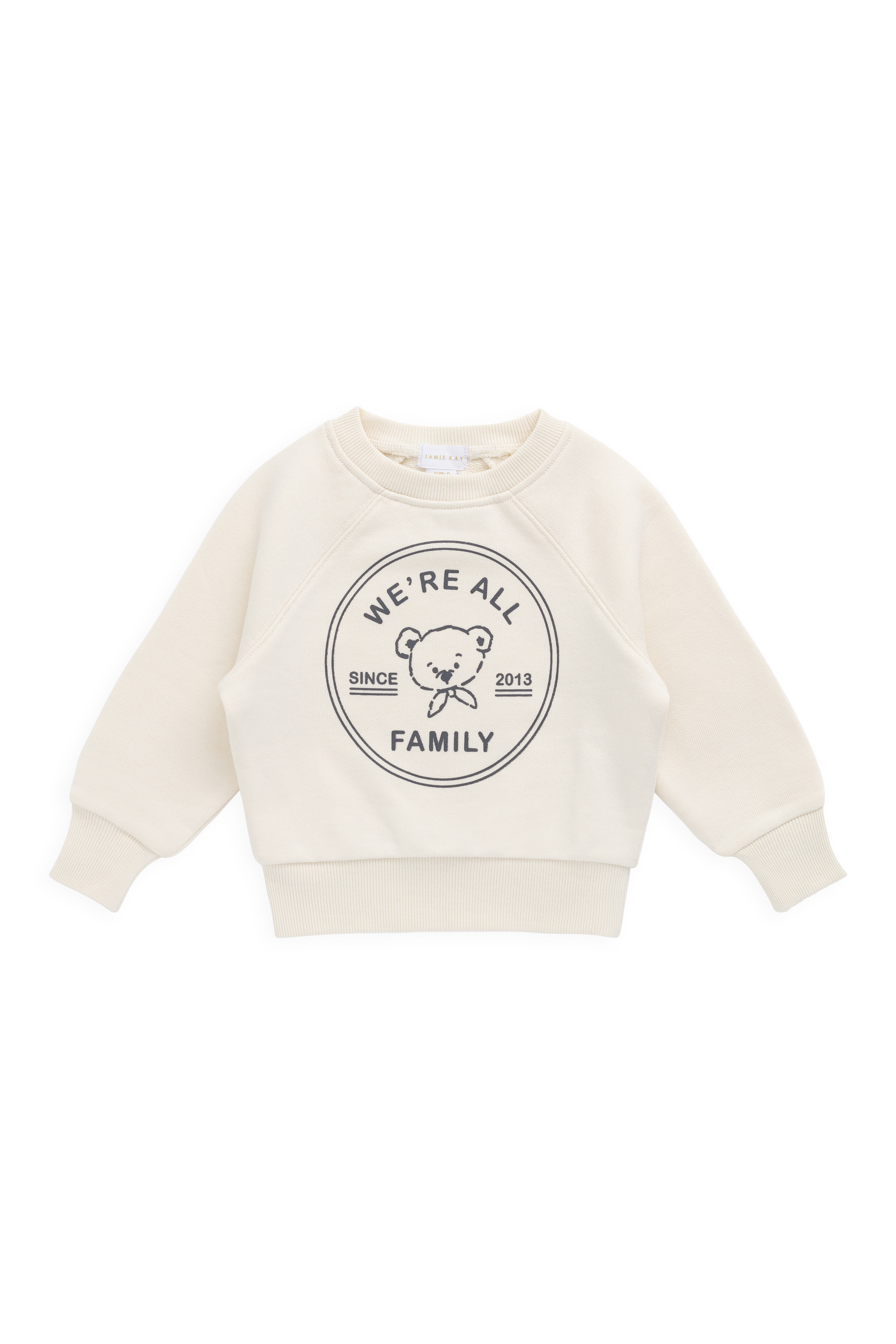 【預購】JAMIE KAY - Organic Cotton Hayes Sweatshirt（We're All Family Cloud）