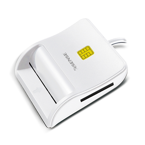 Esense CR5 ATM智慧晶片讀卡機 (黑/白)