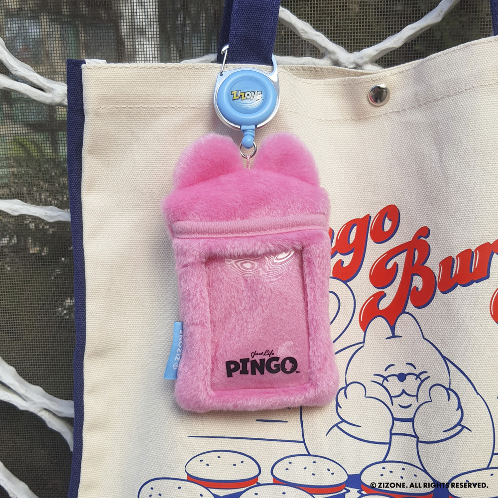 【 ZIZONE 】票卡夾 - 絨毛款