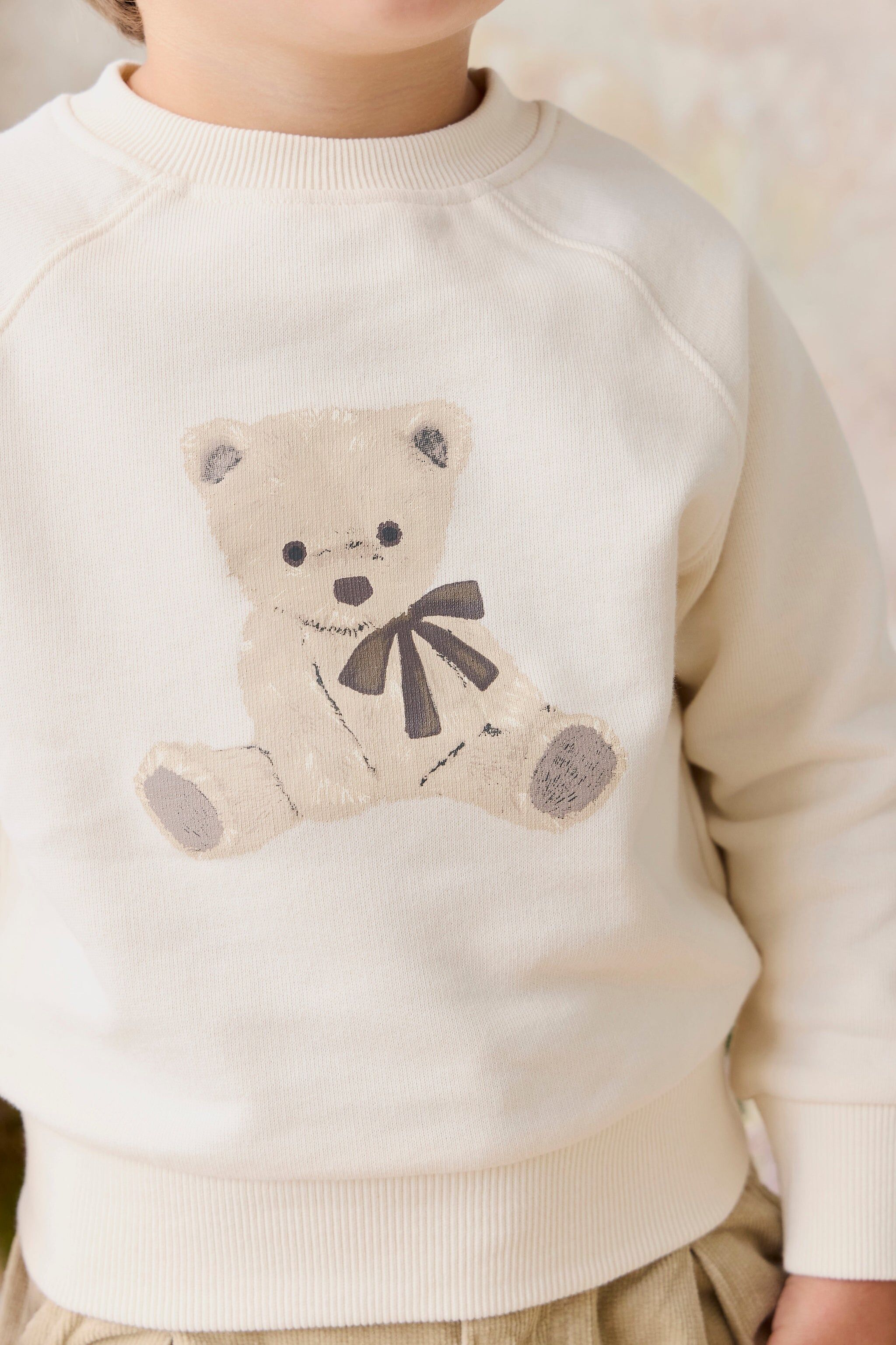 【預購】JAMIE KAY - Organic Cotton Hayes Sweatshirt（Theo Teddy Cloud）