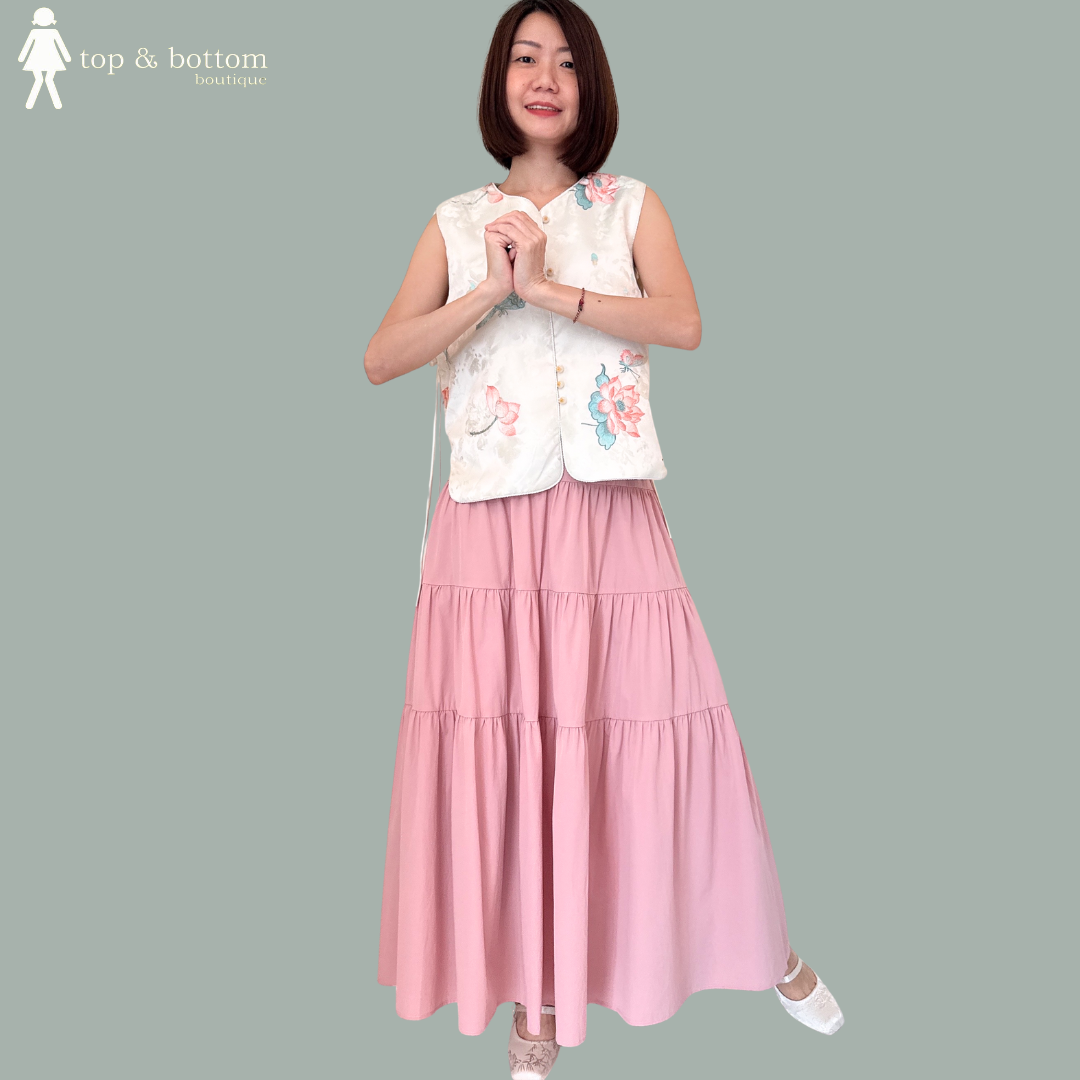 BROCADE ORIENTED VEST