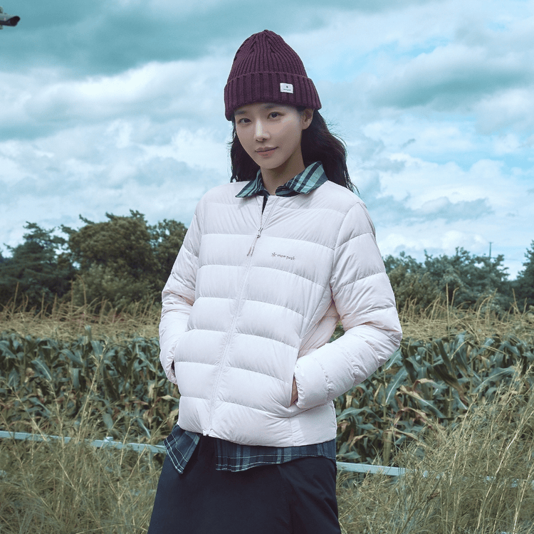 Snow Peak｜Airy Women's Round Neck Light Down Jacket [3 colors]