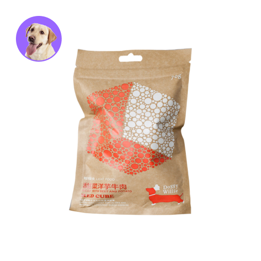 （犬用）熟食凍乾點心 CUBE 纖維零食