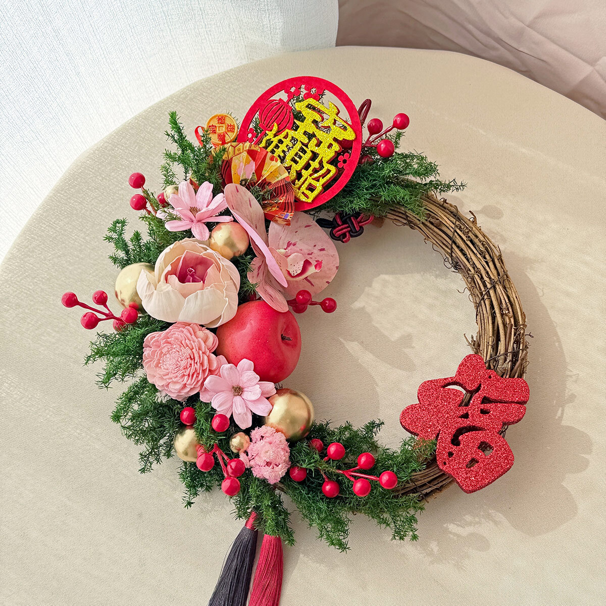 客製專屬訂單-新年花圈