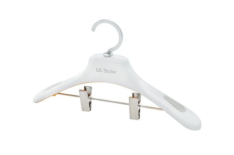 【最後出清】LG樂金 Styler 蒸氣電子衣櫥兒童衣架 (附夾子) 電子衣櫥衣架 原廠配件 AGF79600805