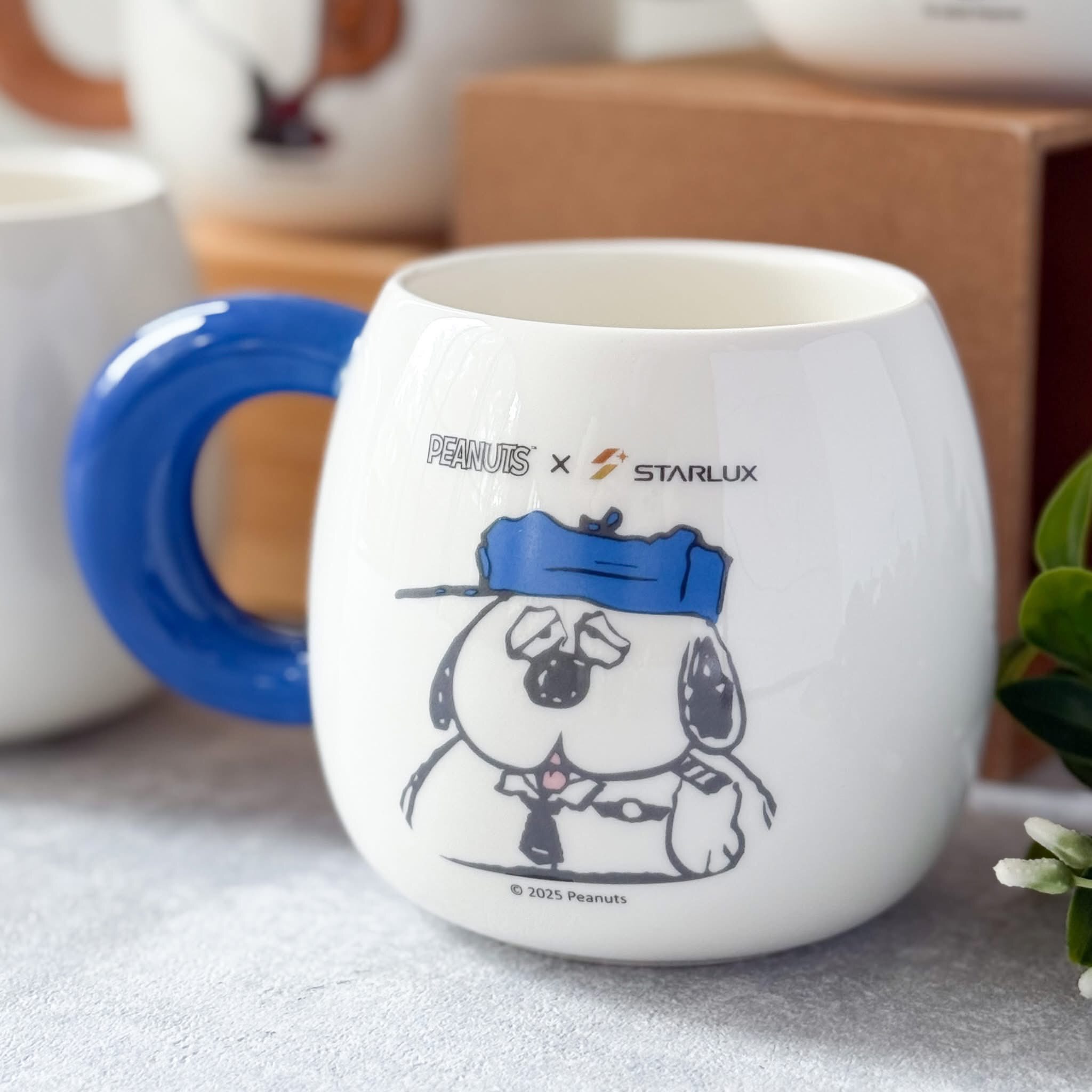 台東院 | snoopy x 星宇航空聯名胖胖陶瓷馬克杯【隨機出貨】
