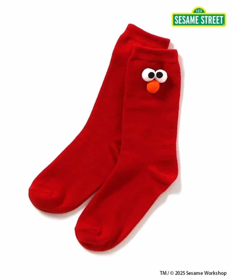 日本 BREEZE 芝麻街聯名系列 超可愛角色襪子組合（2雙1組，16-21）J454165