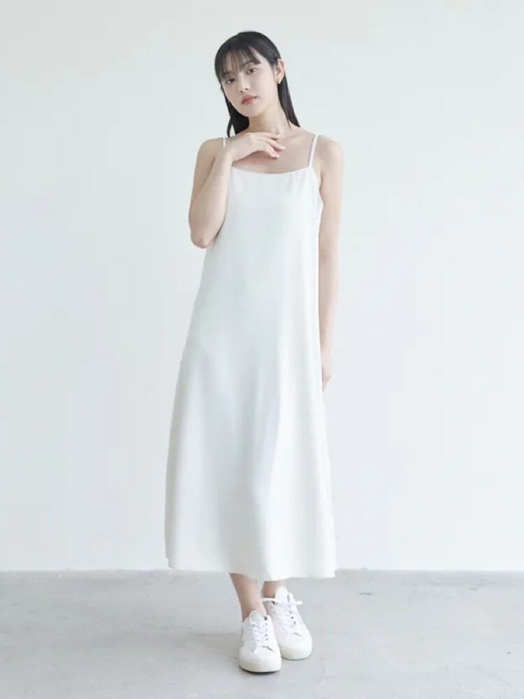 2603 OH！HER 法式滑順可調肩帶長洋