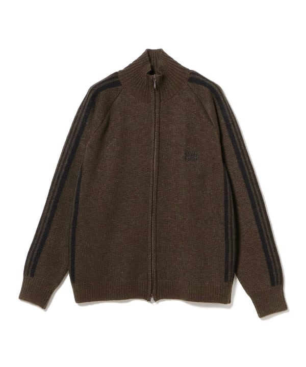 NEEDLES / Mohair Track Jacket (BROWN×BLACK)