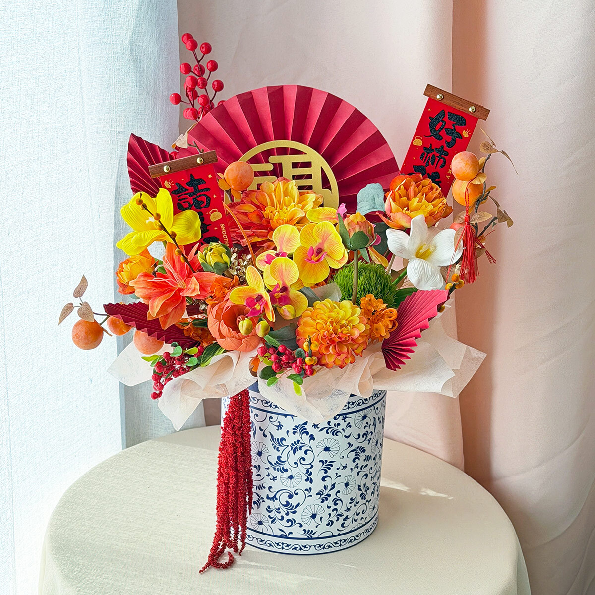 【官網限定款】T41｜福享新春新年桌花｜