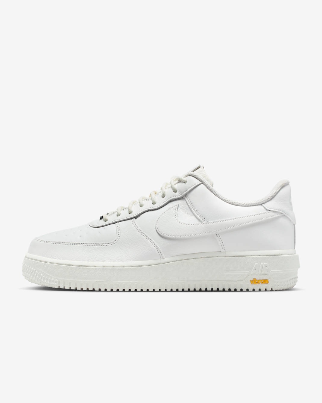 男鞋 NIKE AIR FORCE 1 GTX GORE-TEX Vibram 黃金大底 白色 防水 皮革 低筒 休閒鞋【HV5953-100】AF1 WAF1