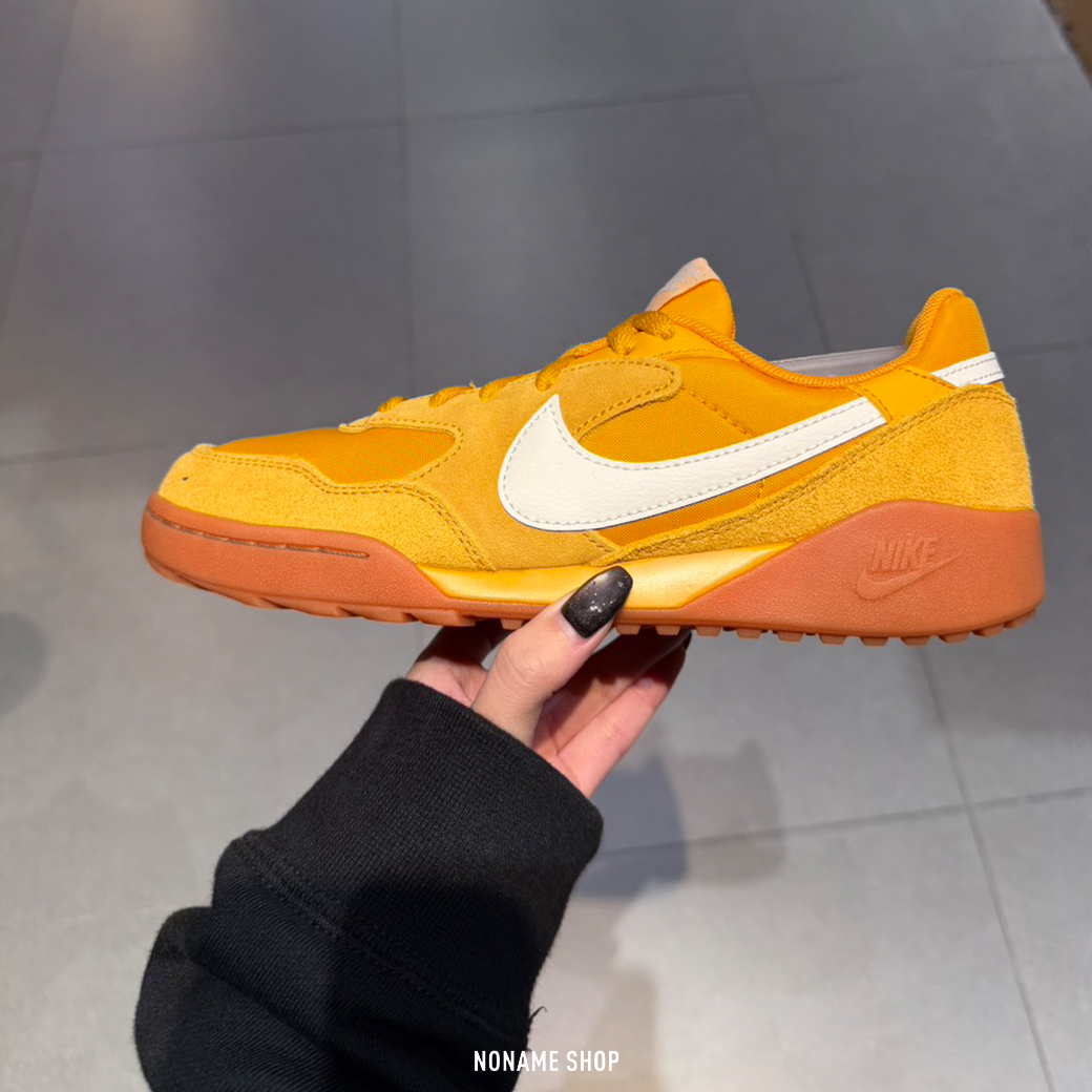 NIKE TERRA MANTA SDE 薄底 防滑耐磨 復古 德訓鞋 芥末黃 (男款)