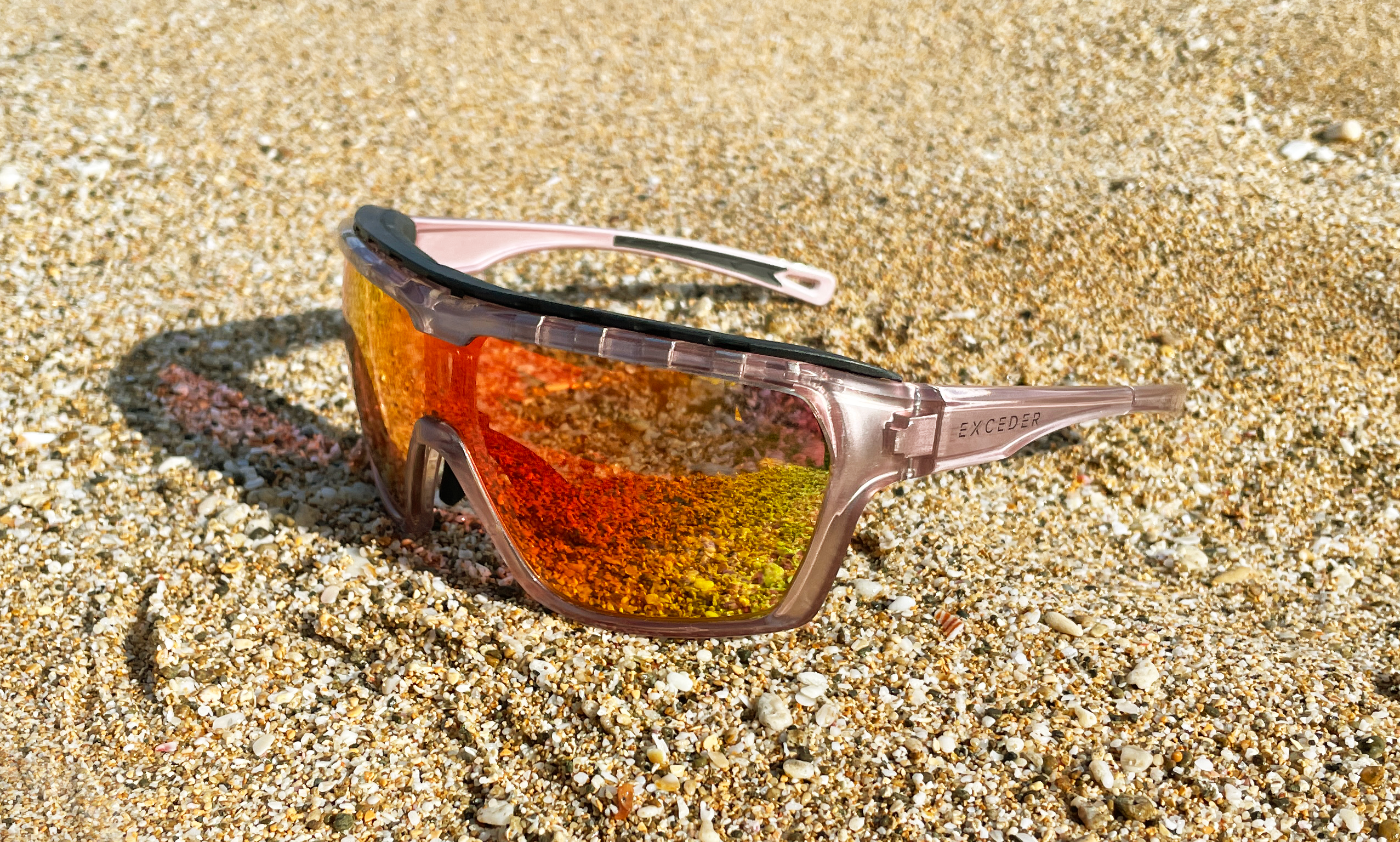 台灣製粉色運動眼鏡 mit