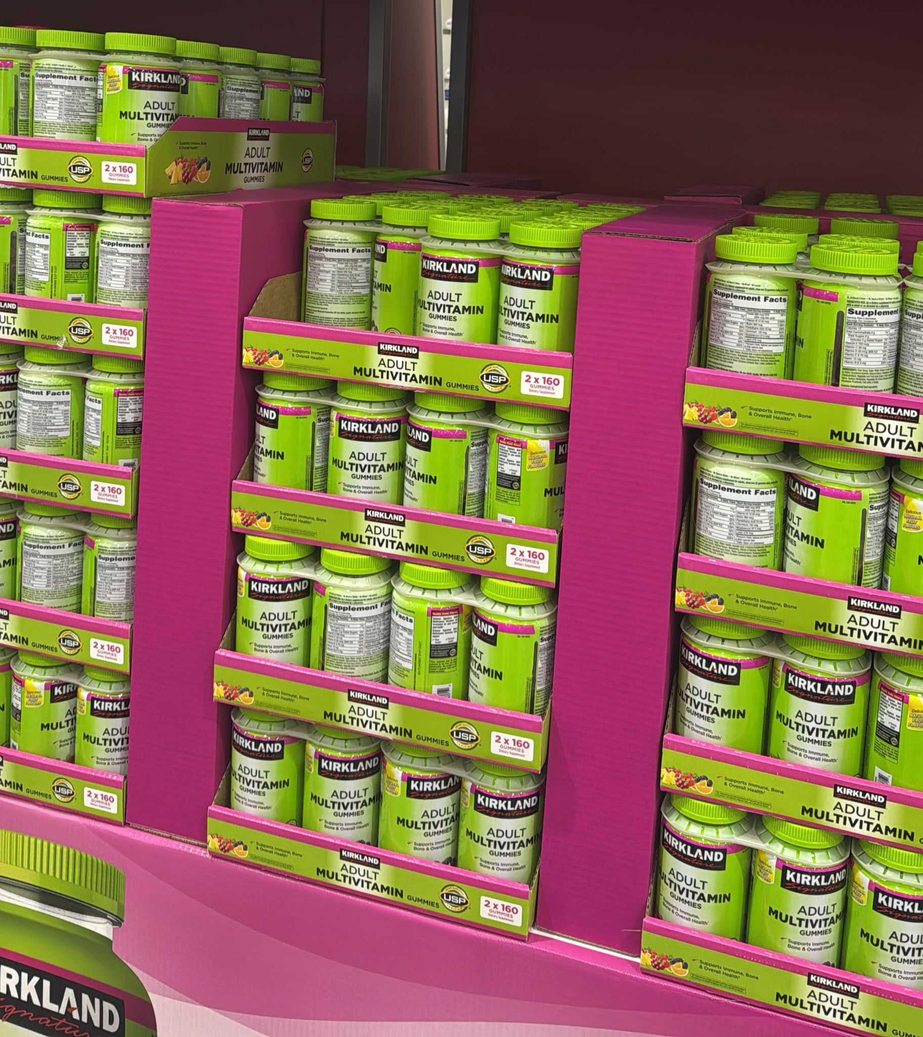 【預購】 H011361 Kirkland 成人綜合維他命軟糖 160粒