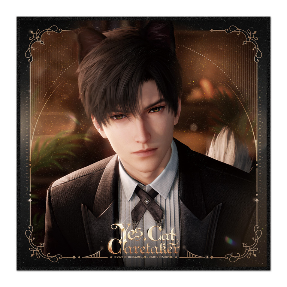 【高夢350】GA-9922《戀與深空》遵命飼養官系列爆閃色紙-黎深款