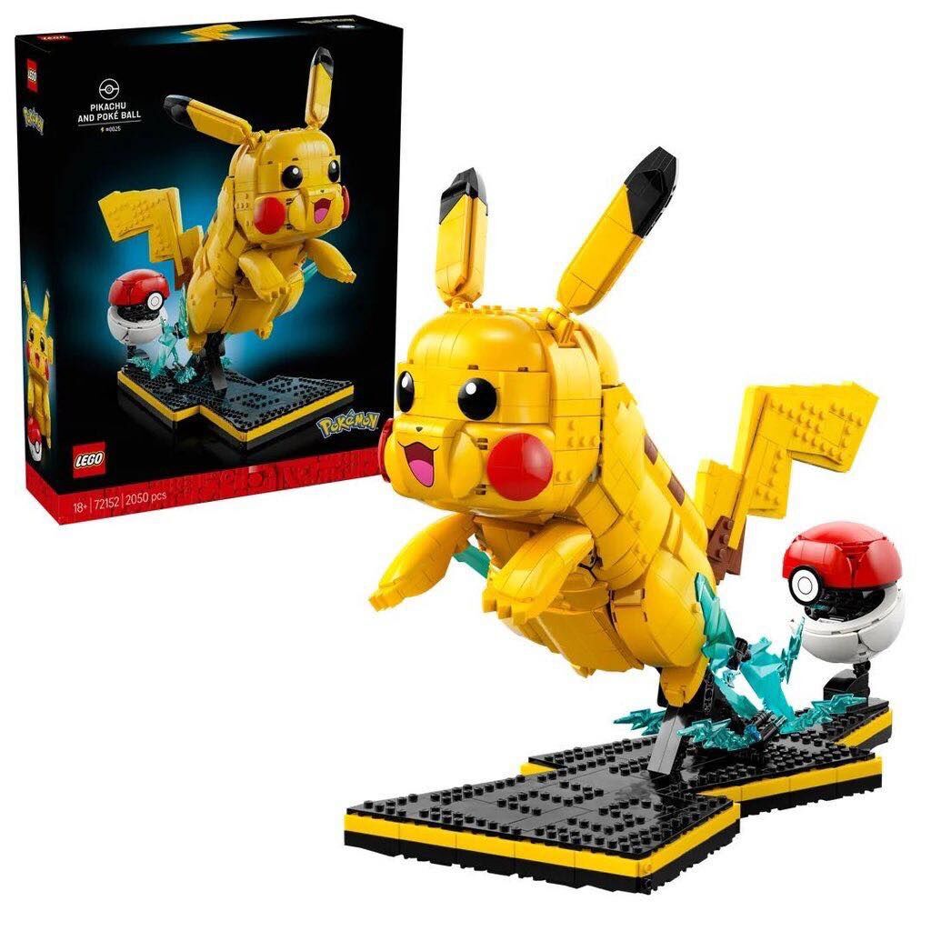 (預訂2026年5月) LEGO  72152 Pokémon™ : 比卡超和精靈球
